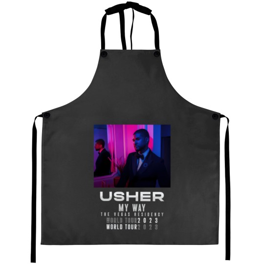 Discover Usher My Way Tour Aprons