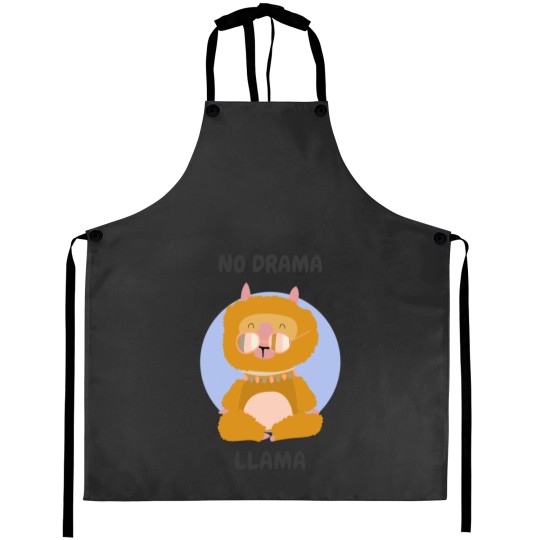 Discover No drama be llama Active Aprons