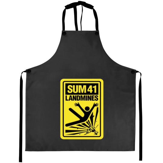 Discover Land mines are explosive devices embedded in the ground Aprons