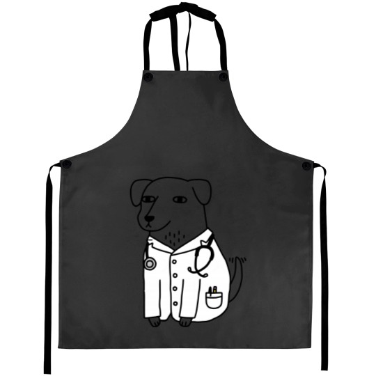 Discover Funny Dogtor Aprons