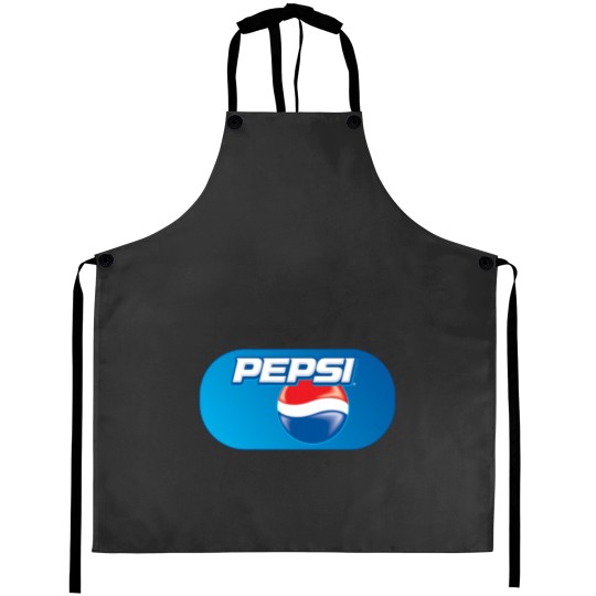 Discover Peppsi is a carbonated soft drink with cola flavor Aprons