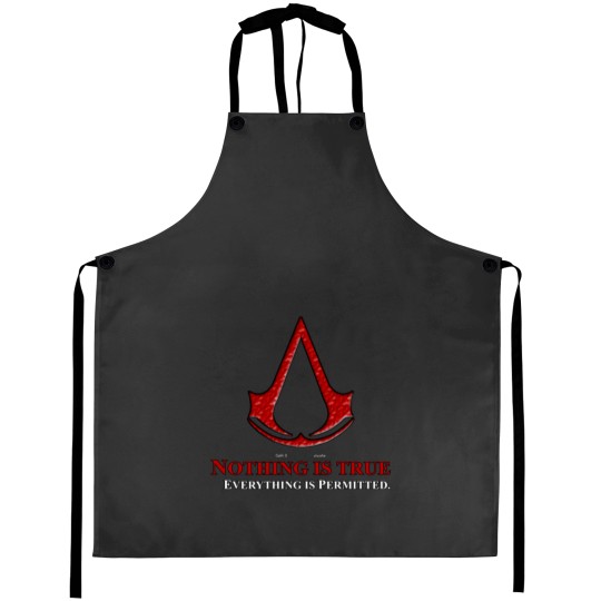 Discover Nothing is True Everything is Permitted Apron