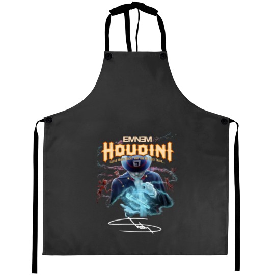 Discover Eminem Houdini Guess Whos Back And For My Last Trick Aprons