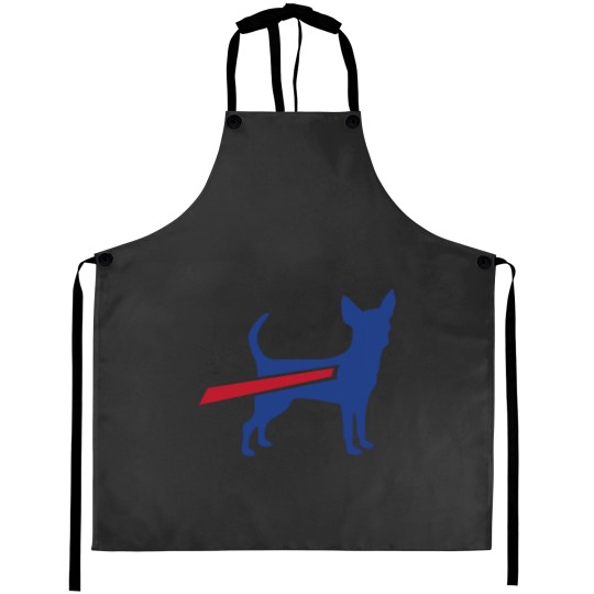 Discover Buffalo Football Chihuahua Apron