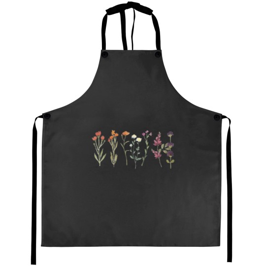 Discover SUBTLE LESBIAN PRIDE Aprons, Lesbian Wildflowers