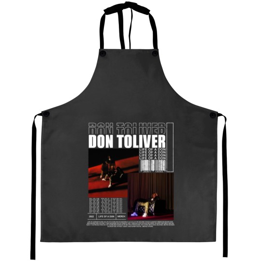 Discover Vintage Bootleg Inspired Aprons, Graphic Unisex Aprons, Don Toliver Vintage Aprons