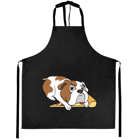 Discover English Bulldog Get Your Own Pizza Aprons