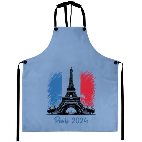Discover Summer Games, 2024 Paris Olympics, France Aprons