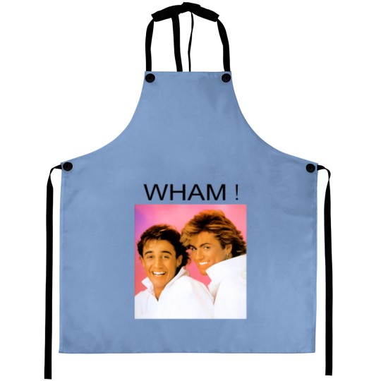Discover George Michael Wham Aprons, George Michael Last Christmas Aprons