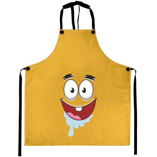 Discover Cute Patrick Face Aprons