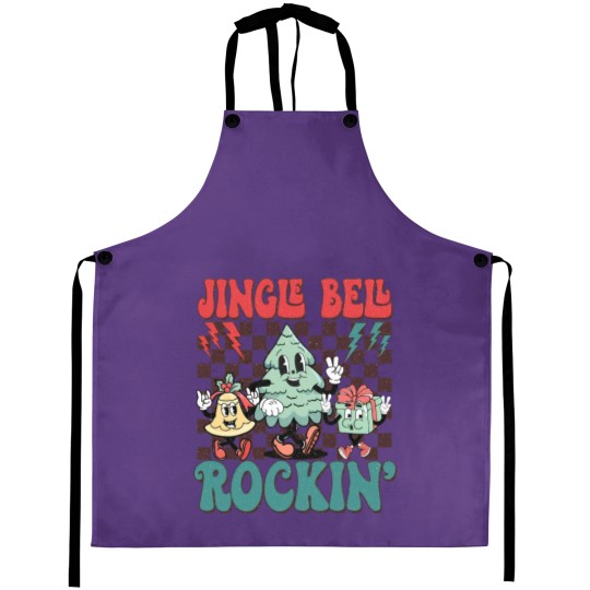 Discover Jingle Bell Rockin Aprons,Its The Most Wonderful Time Of The Year