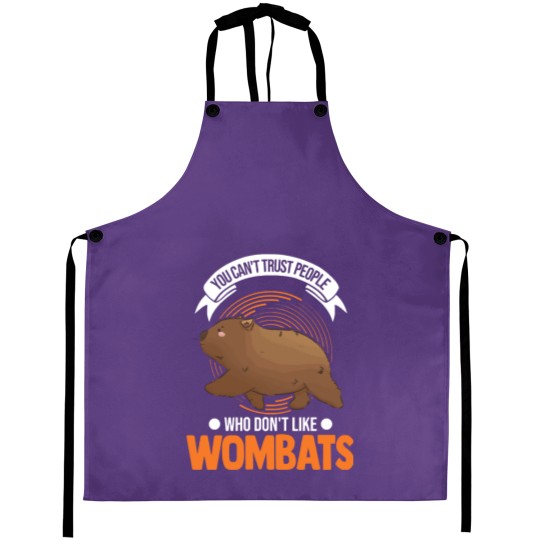Discover Wombat Australian Wombat Aprons