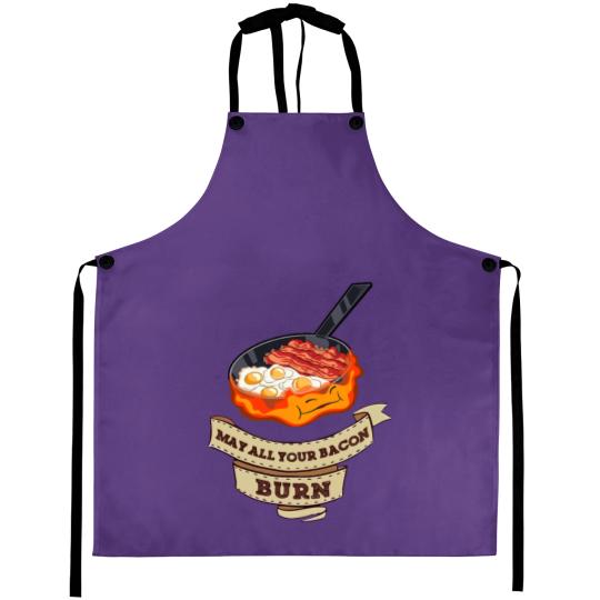 Discover Calcifer. May All Your Bacon Burn Aprons