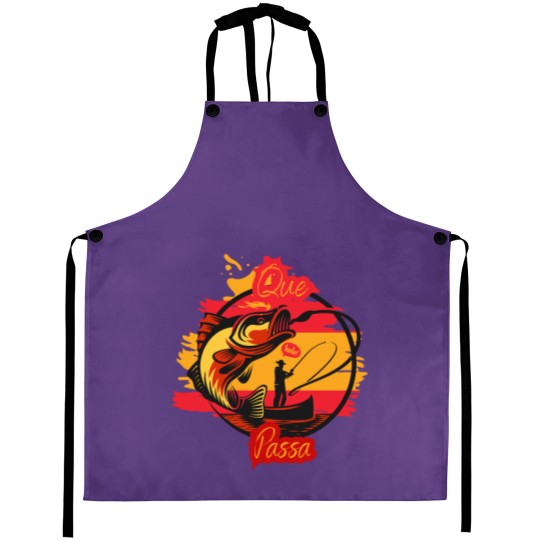 Discover Spain Fishing Flag Lovers - Fisherman Aprons