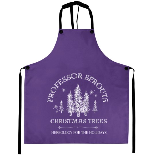Discover Professor sprout christmas Aprons, herbology Aprons, potter christmas Aprons