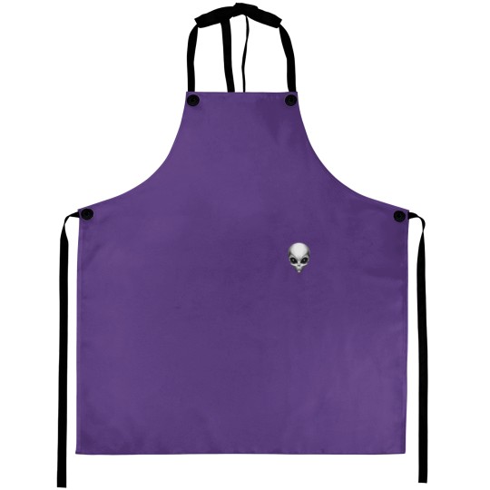 Discover Alien face Aprons