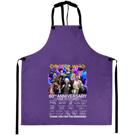 Discover Doctor Who 60th Anniversary 1963 ? 2023 Signature Aprons