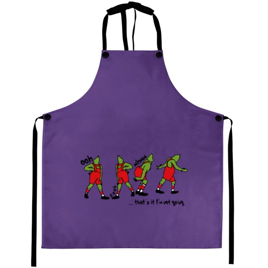 Discover Embroidered That's It I'm Not Going Embroidered Aprons, Funny Greenchmas Cute Christmas Aprons, Christmas Gifts