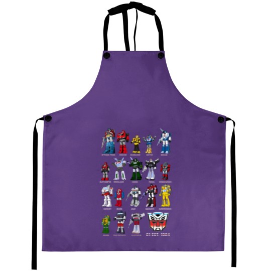 Discover Transformers Aprons, Generation 1 Autobots Aprons, Unisex Aprons