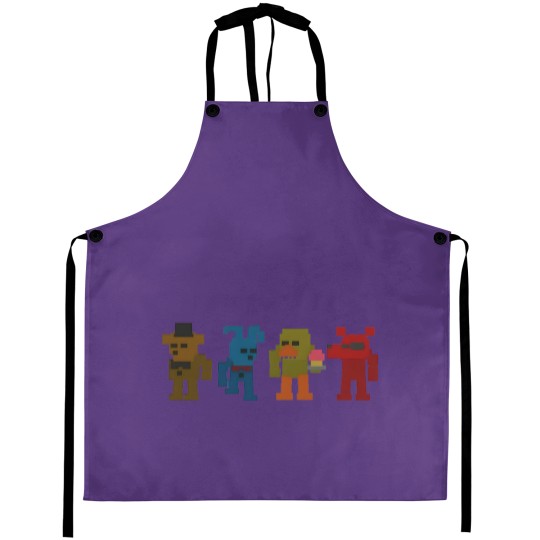 Discover Five Nights at Freddy's 8bit Aprons