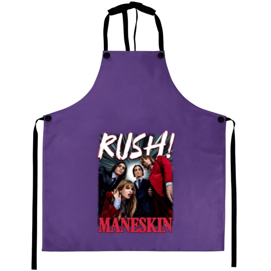 Discover Mneskin Band Aprons, World Tour Aprons