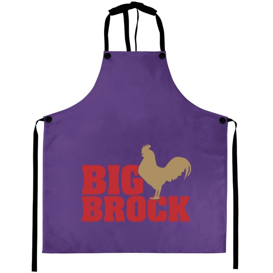 Discover Brock Purdy Big Cock Brock Football Fan  Aprons