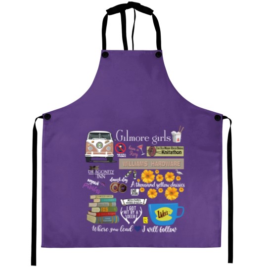Discover Vintage Stars Hollow Aprons, Gilmore Girls Aprons