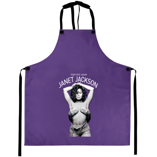 Discover Janet Jackson Rolling Stone 1993 Vintage Aprons