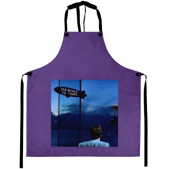 Discover Scarface The World is Yours Aprons