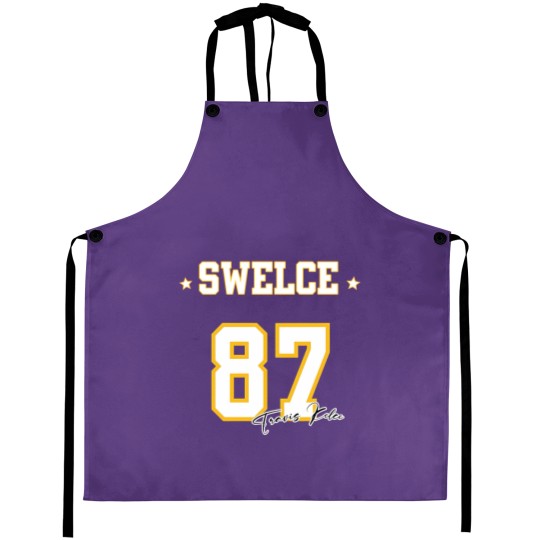 Discover Swelce Jersey, Swift Kelce Aprons, Womens Chiefs Fan Aprons
