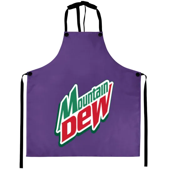 Discover Mountain Dews Logo Aprons