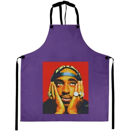 Discover Tupac Graphic Aprons
