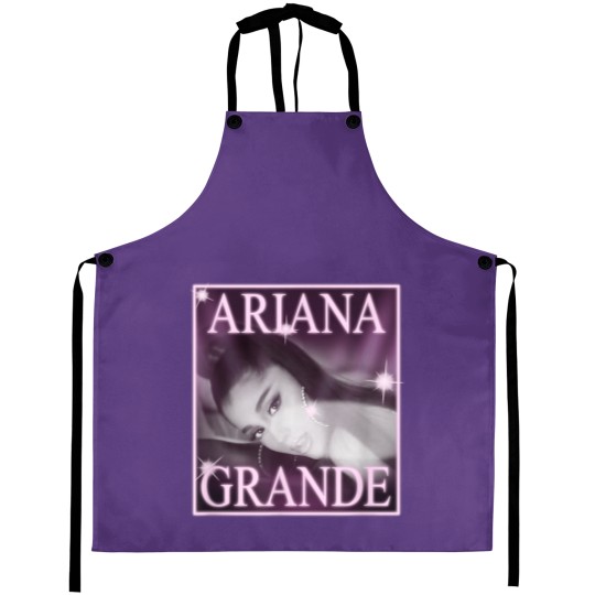 Discover Ariana Thank U, Next Homage Aprons, Ariana Unisex Aprons