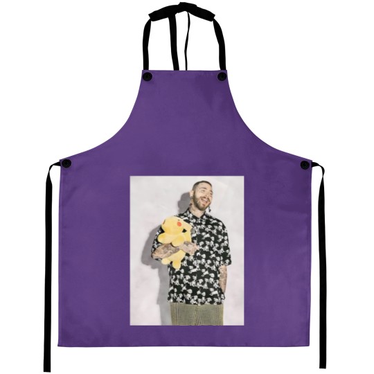 Discover Post Malone Aprons Merchandise for Fans