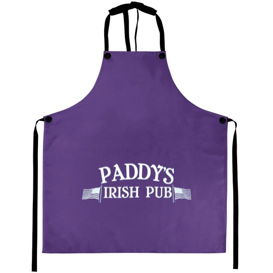 Discover Paddy's Irish Pub Aprons,It's Always Sunny in Philadelphia Aprons,St Patrick's Day Aprons