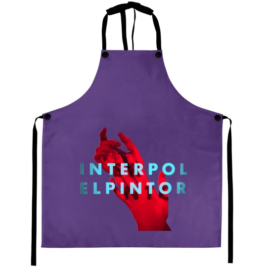 Discover Interpol El Pintor Album Indie Logo Aprons