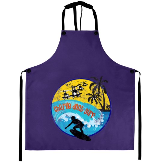 Discover Charlie Dont Surf Aprons