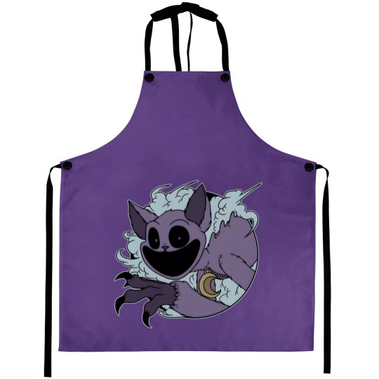 Discover Smiling Critters Cat Nap Poppy Playtime Aprons, Horror Game Aprons