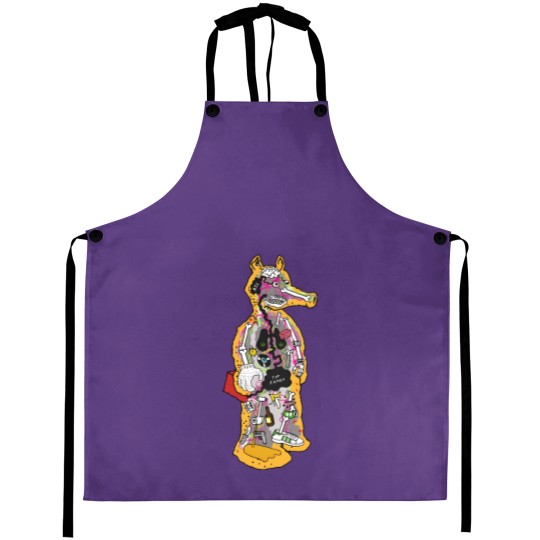 Discover Lord Quas Aprons, X Ray Design, Merch Aprons, Band Aprons