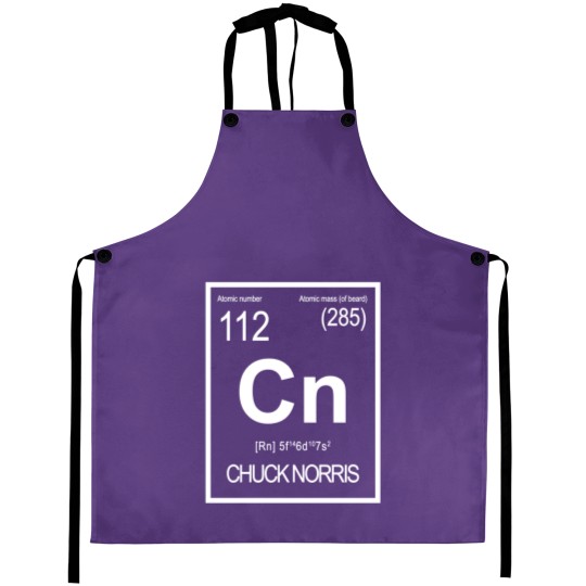 Discover Chuck Norris - Periodic Table of Elements Classic Aprons