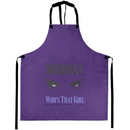Discover 1987 Vintage Madonna Who's That Girl Tour Aprons