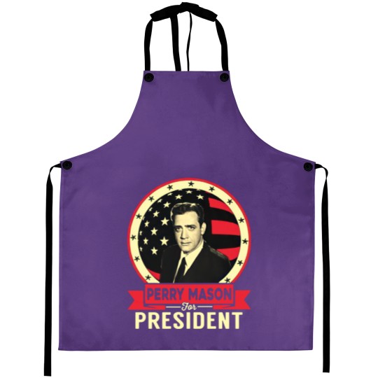 Discover Perry Mason For President Unisex Aprons