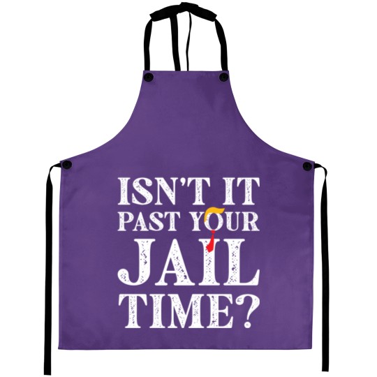 Discover Funny 2024 Election, Isn't It Past Your Jail Time Aprons