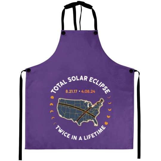 Discover Total Solar Eclipse Twice In A Lifetime 2017 2024 Aprons, April 8 2024, USA Map