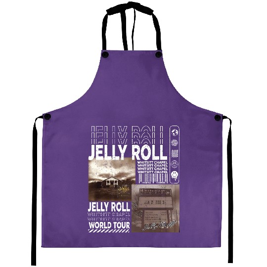 Discover Jelly Roll Music Aprons, 90s Y2K Merch Vintage Jelly Roll