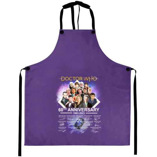 Discover Doctor Who 60th Anniversary 1963-2023 Thank You Aprons