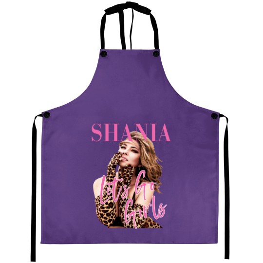 Discover Shania Twain Let's Go Girls Graphic Aprons
