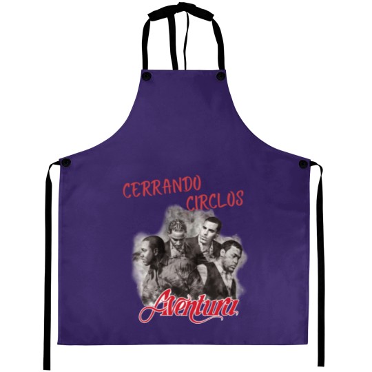 Discover Aventura Cerrando Ciclos 2024,Aventura Album Aprons, God's Project Album Aprons
