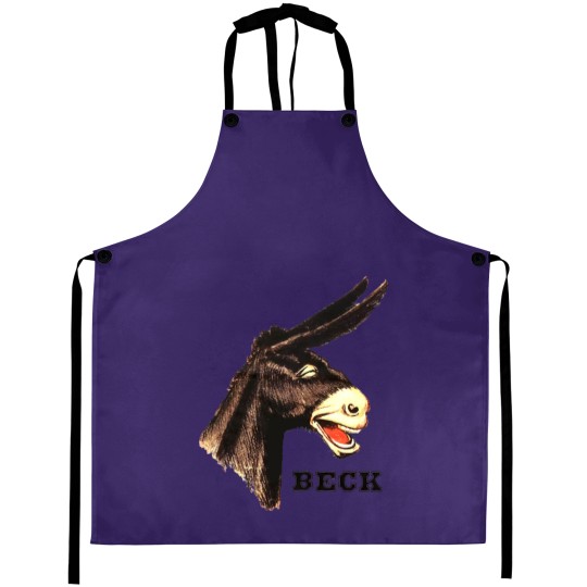 Discover Stylish Beck Donkey Adult M Medium Aprons - Pop, Americana, Alternative Music