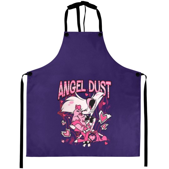 Discover Hazbin Hotel Angel Dust And Fat Nugget Cute Aprons